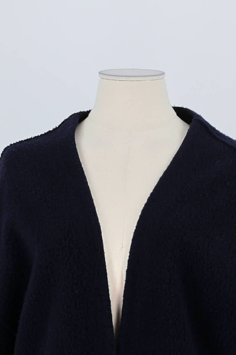 Gilet Forte_Forte Marine en Laine