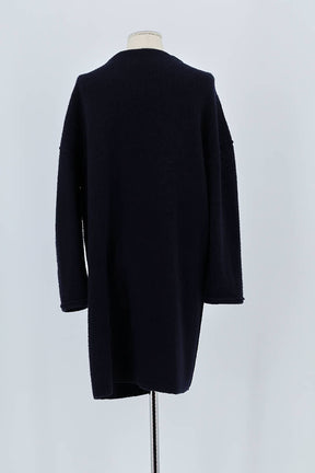 Gilet Forte_Forte Marine en Laine