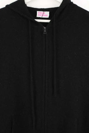Gilet From Future Noir en Cachemire