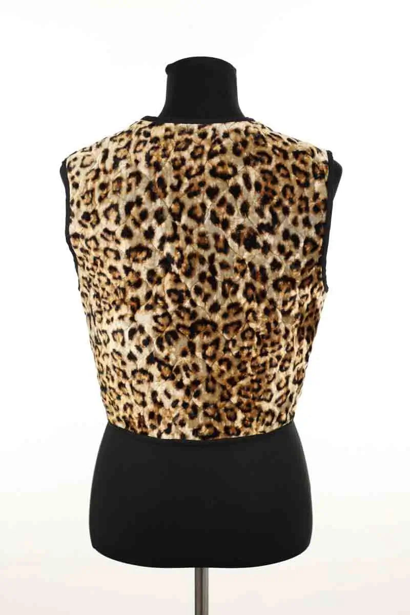 Gilet Jane Wood Marron en Polyester