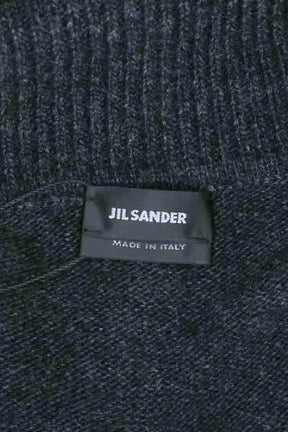 Gilet Jil Sander Anthracite en Laine