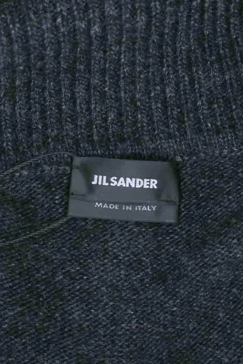 Gilet Jil Sander Anthracite en Laine