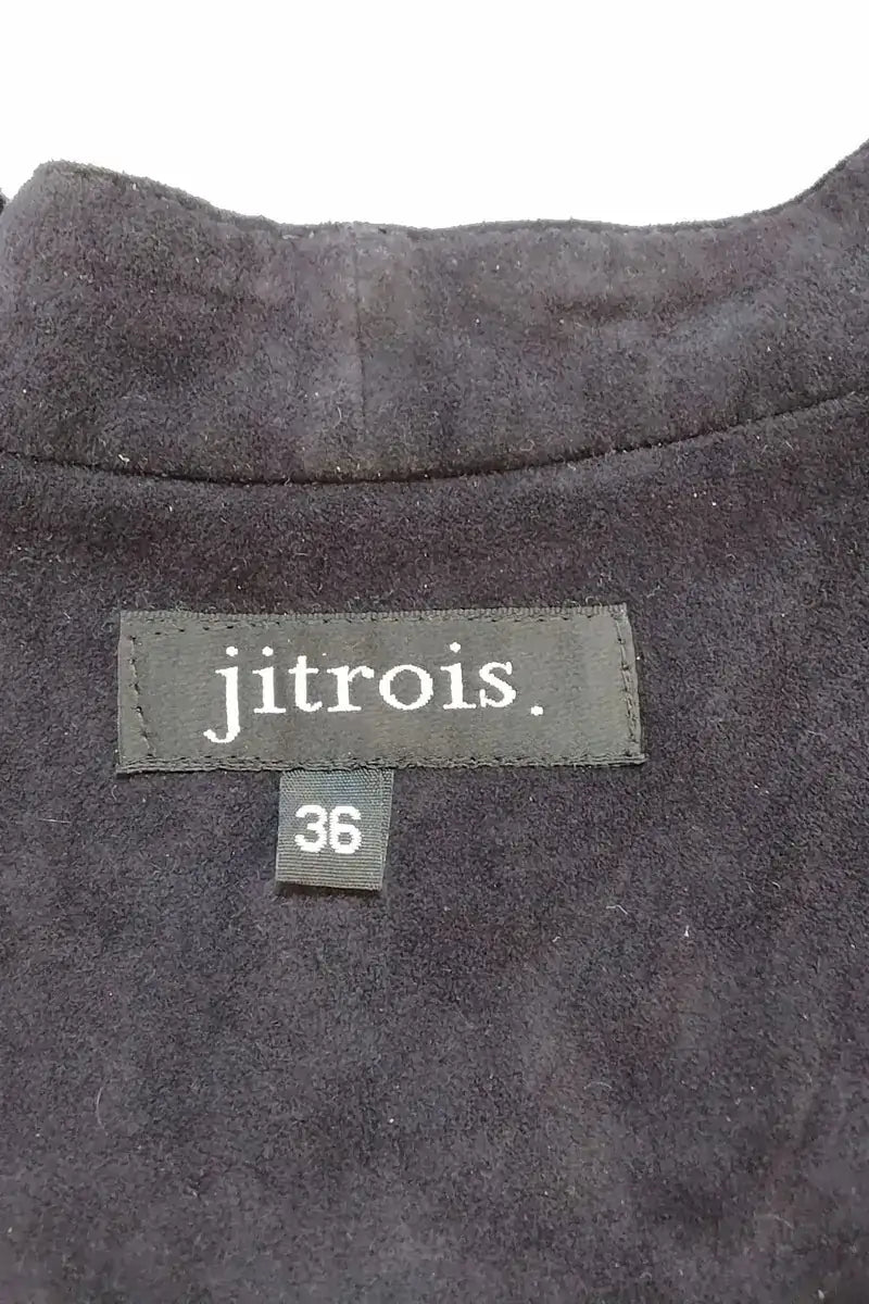 Gilet Jitrois Noir en Paillettes