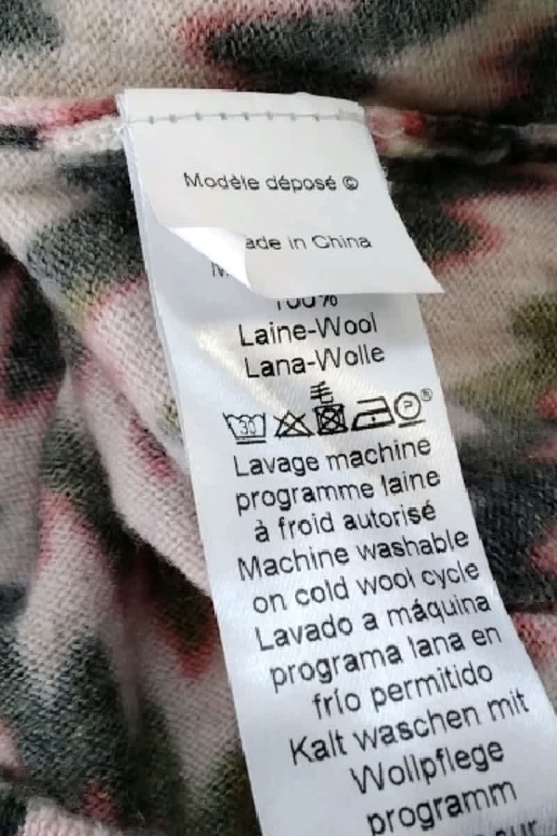 Gilet Kenzo Rose en Laine