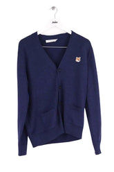 Gilet Kitsuné Marine en Laine, taille S - Seconde Main
