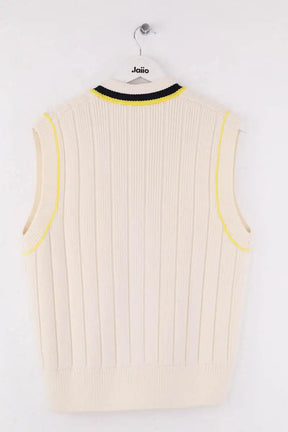 Gilet Lacoste Beige en Synthétique