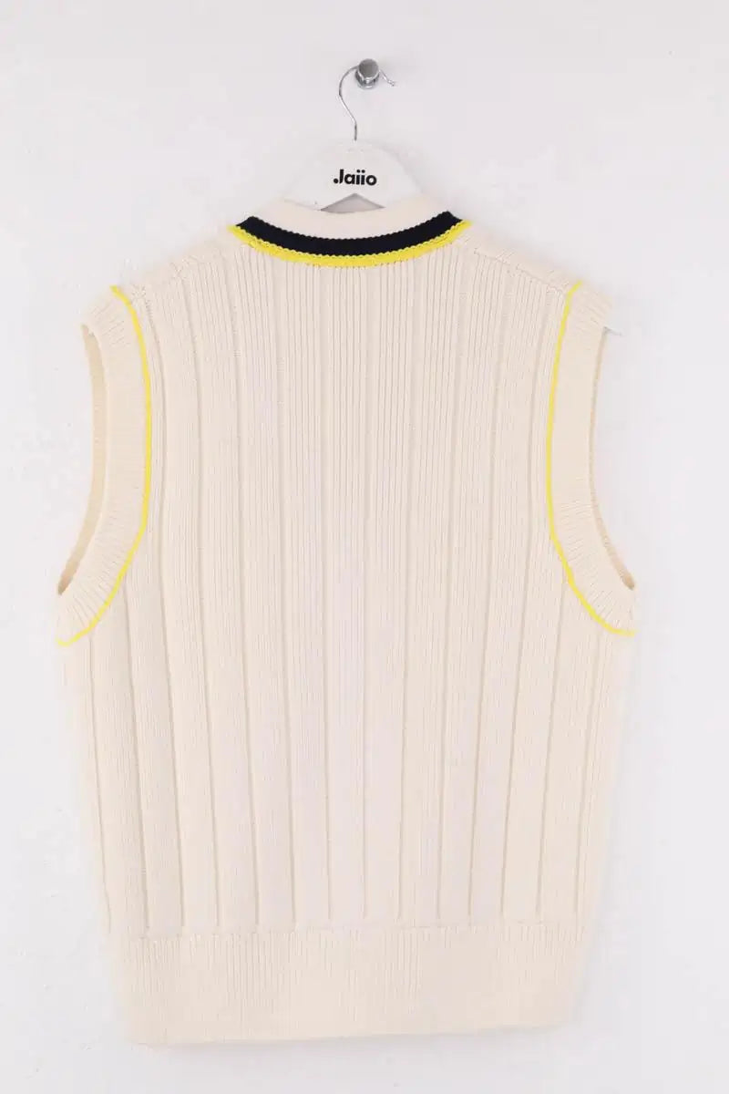 Gilet Lacoste Beige en Synthétique