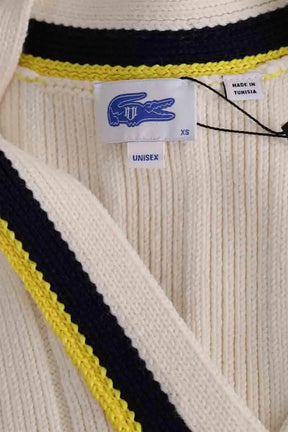 Gilet Lacoste Beige en Synthétique
