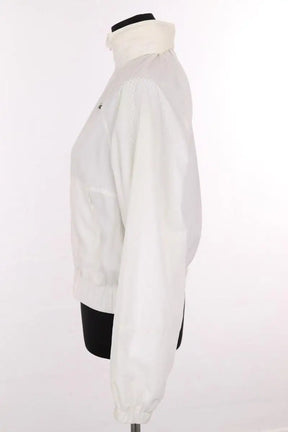 Gilet Lacoste Blanc en Synthétique