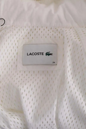 Gilet Lacoste Blanc en Synthétique