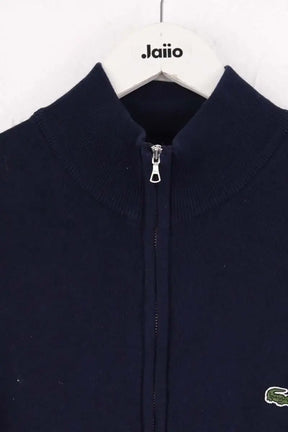 Gilet Lacoste Bleu en Coton
