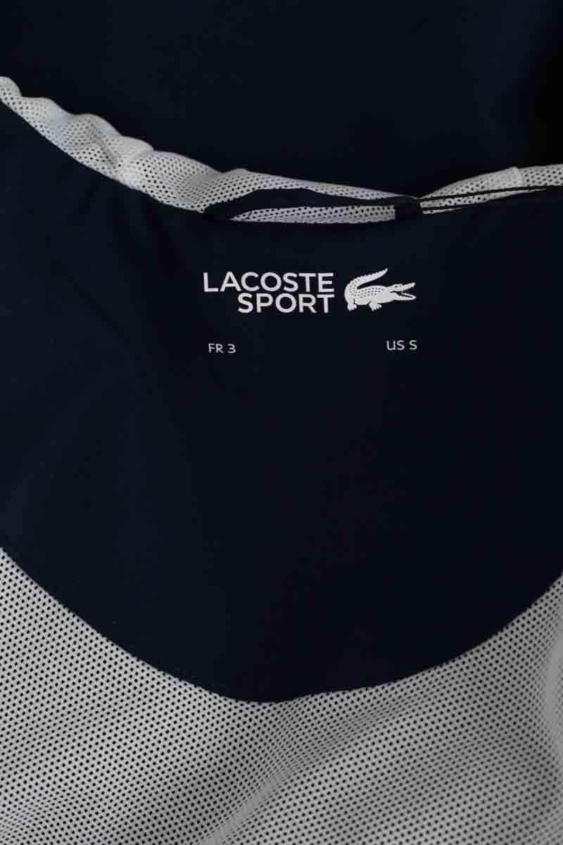 Gilet Lacoste Bleu en Polyester
