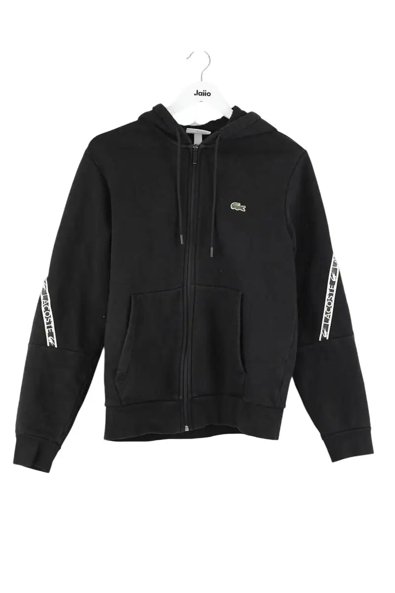 Gilet Lacoste Noir en Coton, taille L - Seconde Main