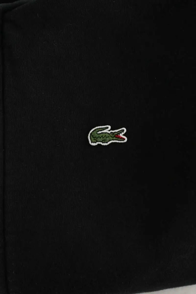 Gilet Lacoste Noir en Coton