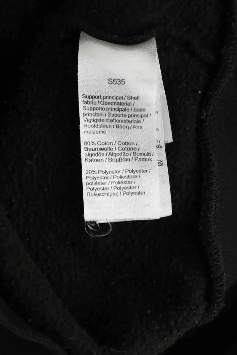 Gilet Lacoste Noir en Coton