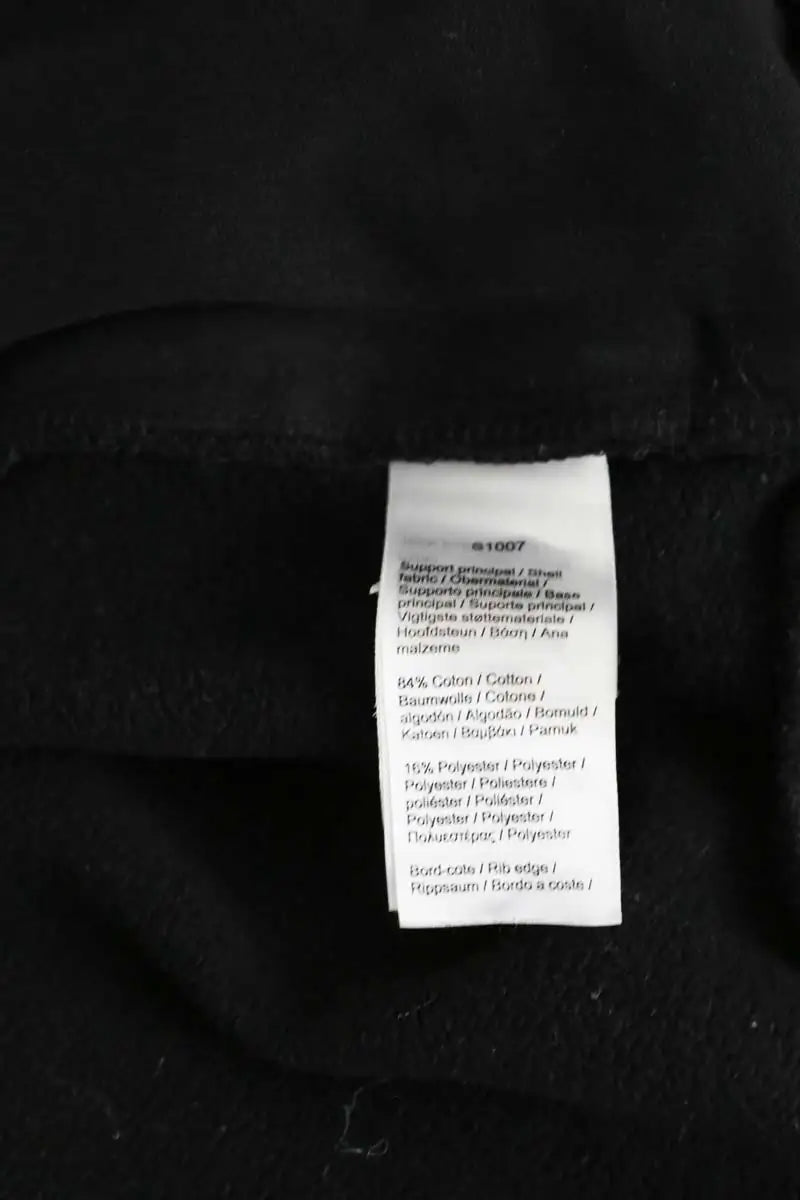 Gilet Lacoste Noir en Coton