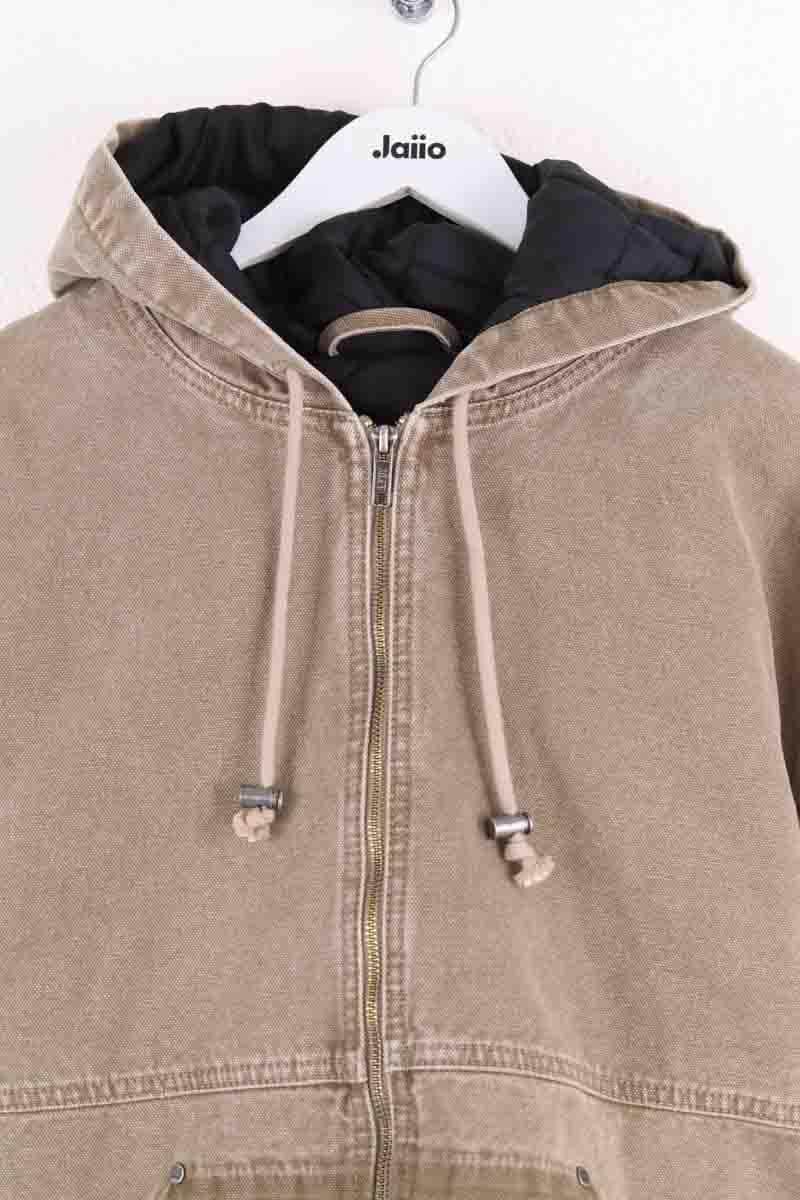 Gilet LFDY Faded workwear jacket Kaki en Coton