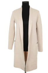 Gilet LK Bennett Cd chay xs catmeal Beige en Laine, taille XS - Seconde Main