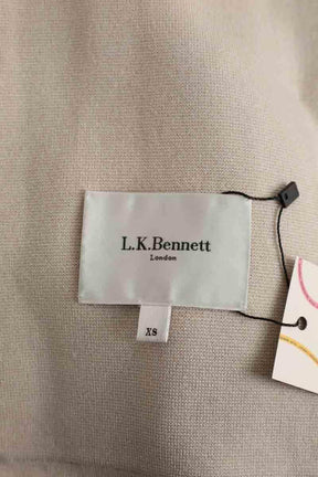 Gilet LK Bennett Cd chay xs catmeal Beige en Laine