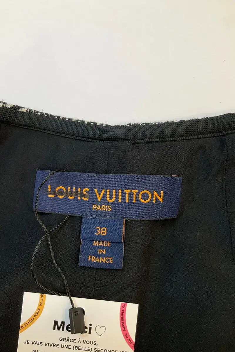 Gilet Louis Vuitton Noir en Laine