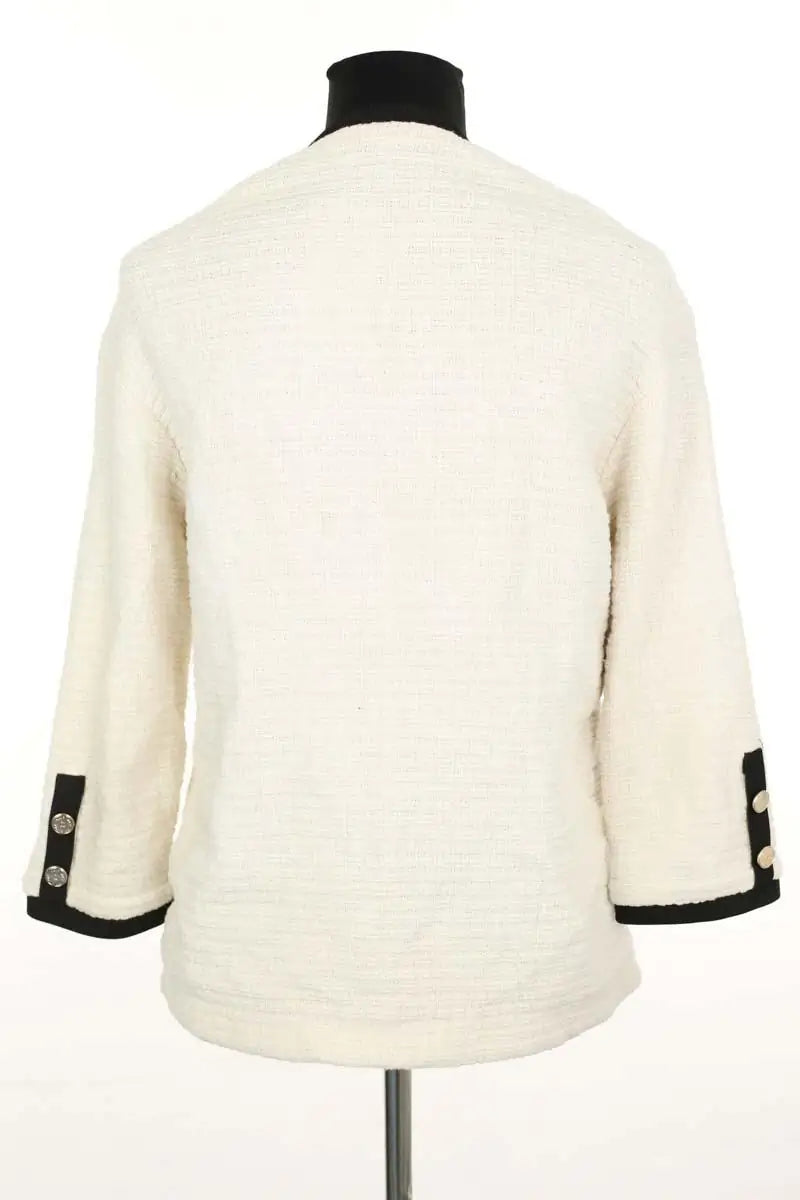 Gilet Maje Beige en Coton