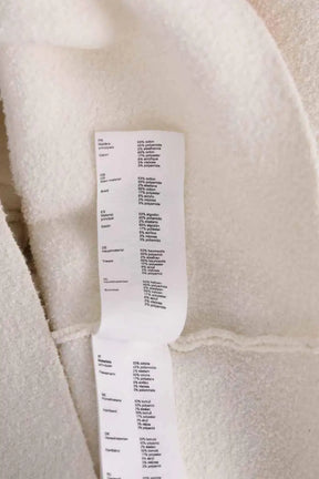Gilet Maje Blanc en Coton