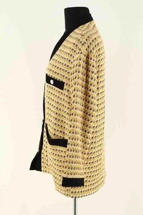 Gilet Maje Jaune en Coton