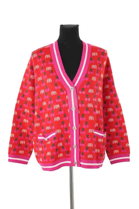 Gilet Maje March Rouge en Synthétique, taille M - Seconde Main
