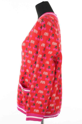 Gilet Maje March Rouge en Synthétique