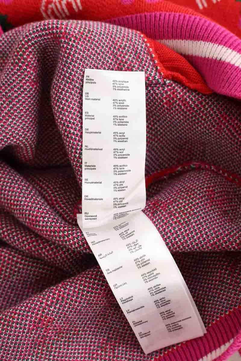 Gilet Maje March Rouge en Synthétique