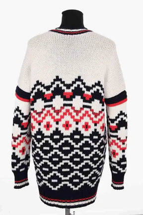 Gilet Maje Marine en Laine
