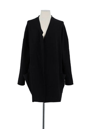 Gilet Maje Noir en Laine, taille M - Seconde Main