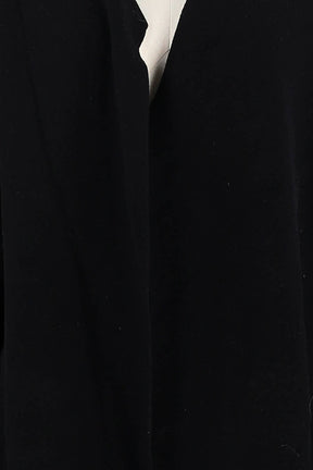 Gilet Maje Noir en Laine