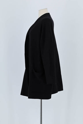 Gilet Maje Noir en Laine