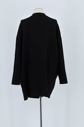 Gilet Maje Noir en Laine