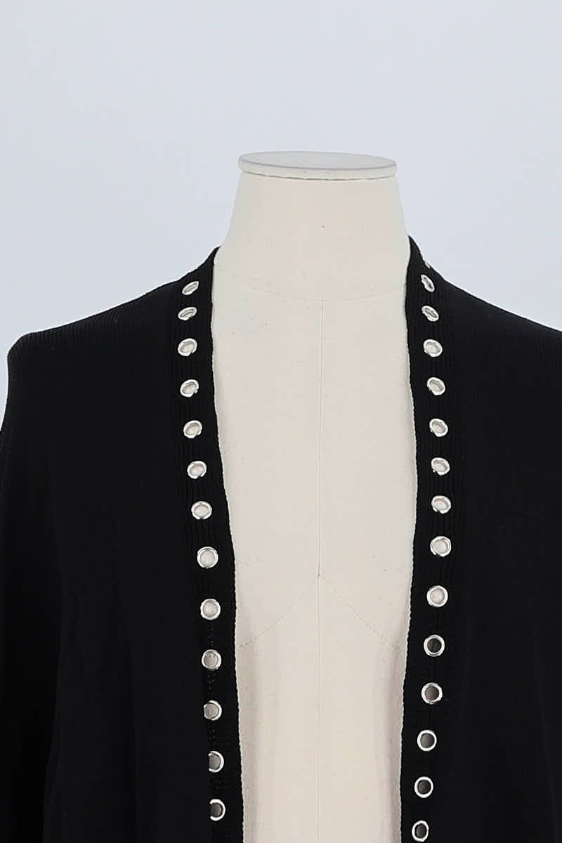 Gilet Maje Noir en Viscose