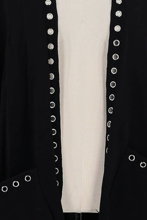 Gilet Maje Noir en Viscose