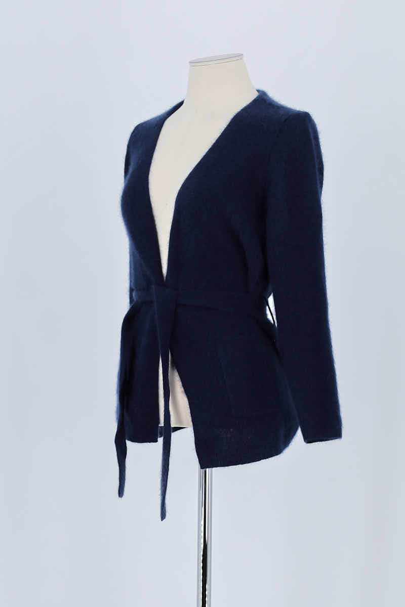 Gilet Majestic Filatures Marine en Laine