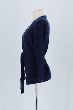 Gilet Majestic Filatures Marine en Laine