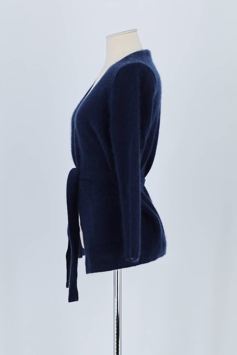 Gilet Majestic Filatures Marine en Laine