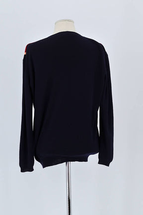 Gilet Marni Marine en Laine