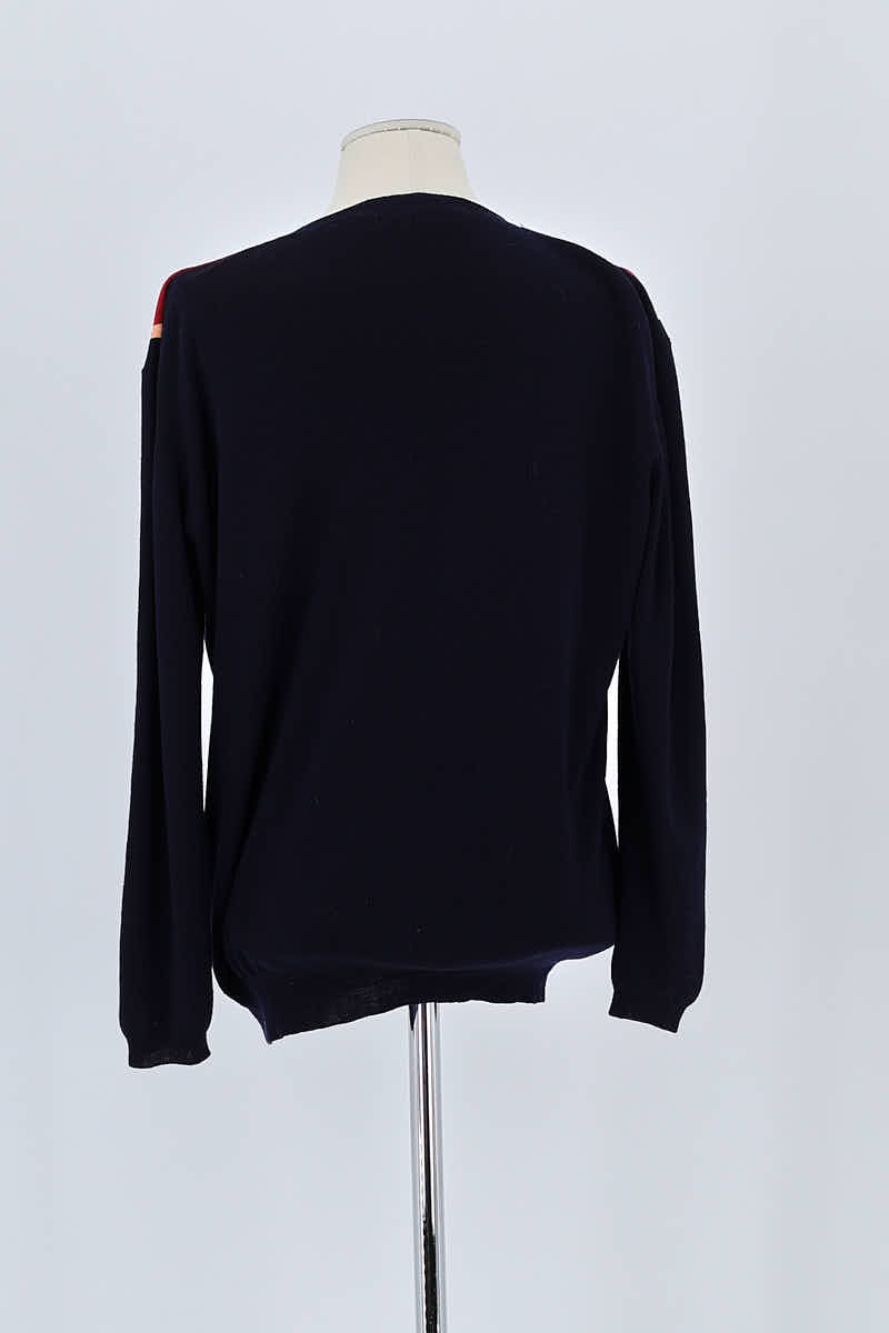 Gilet Marni Marine en Laine