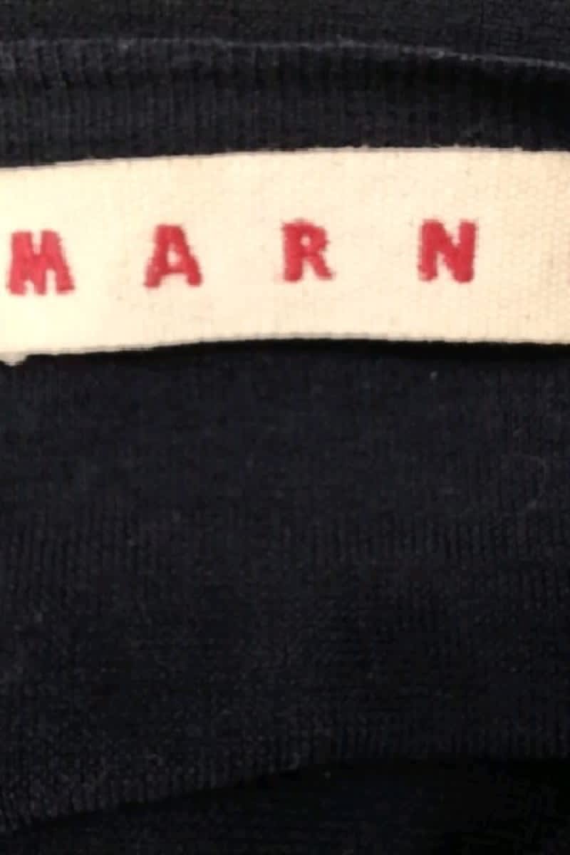 Gilet Marni Marine en Laine