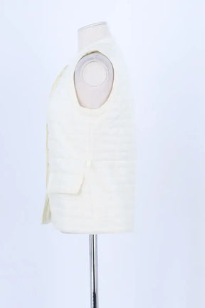 Gilet Max & Moi Beige en Synthétique