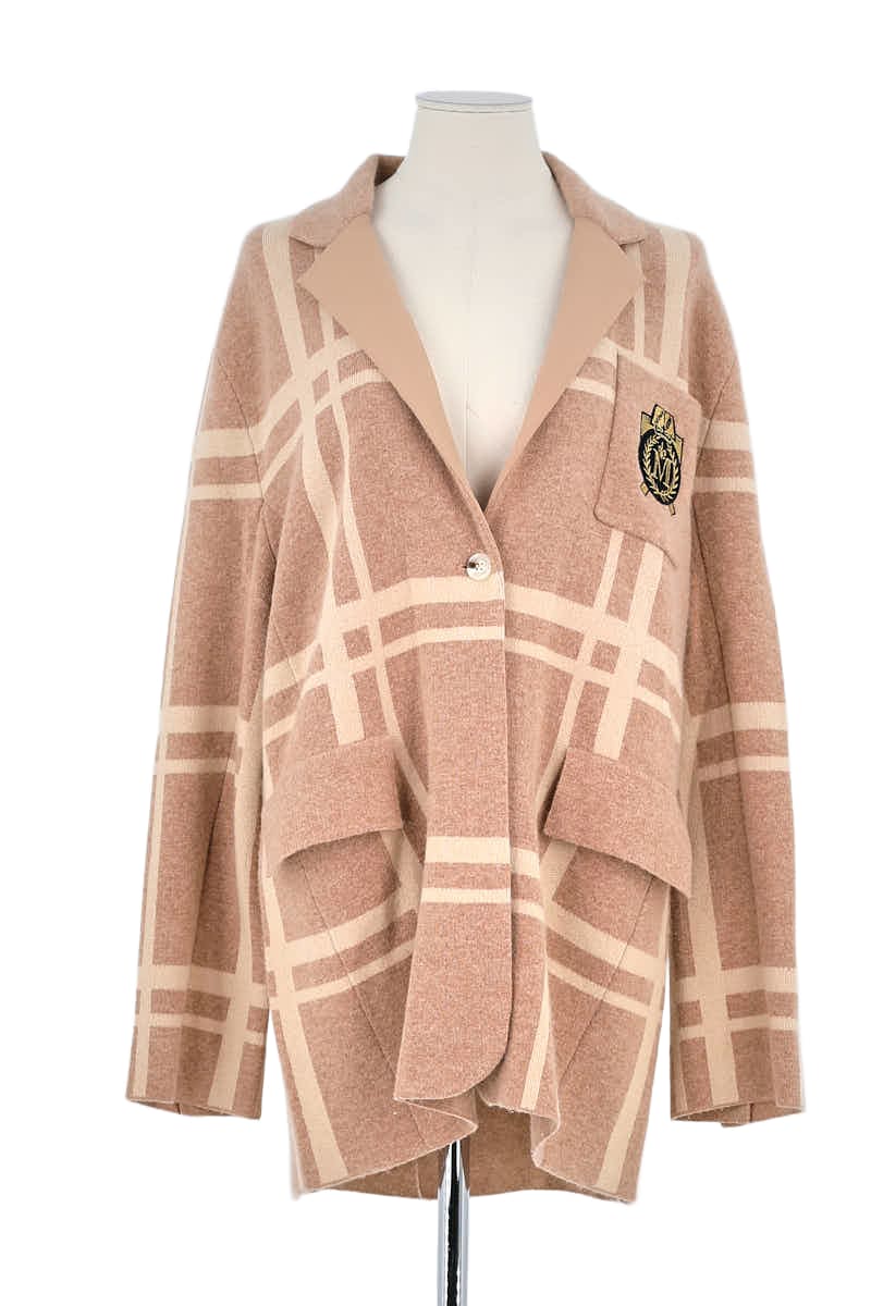 Gilet Max & Moi Marron en Laine, taille S - Seconde Main