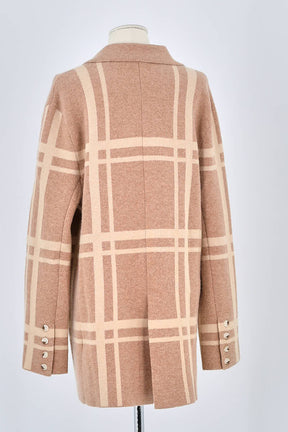 Gilet Max & Moi Marron en Laine