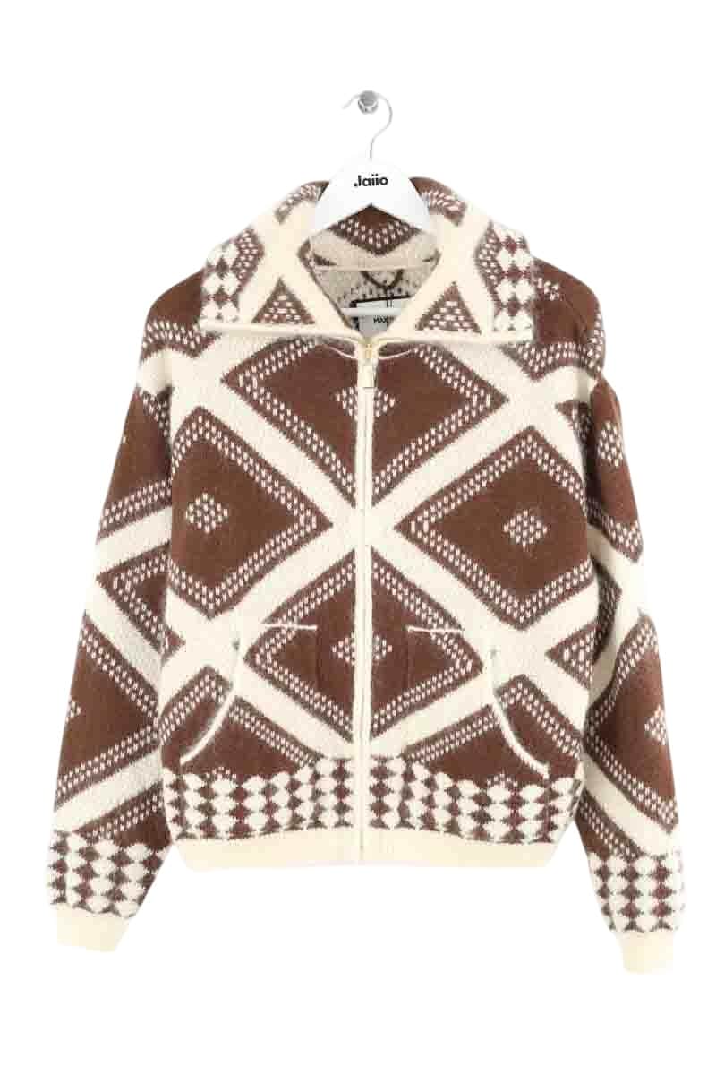 Gilet Max & Moi Marron en Laine, taille S - Seconde Main