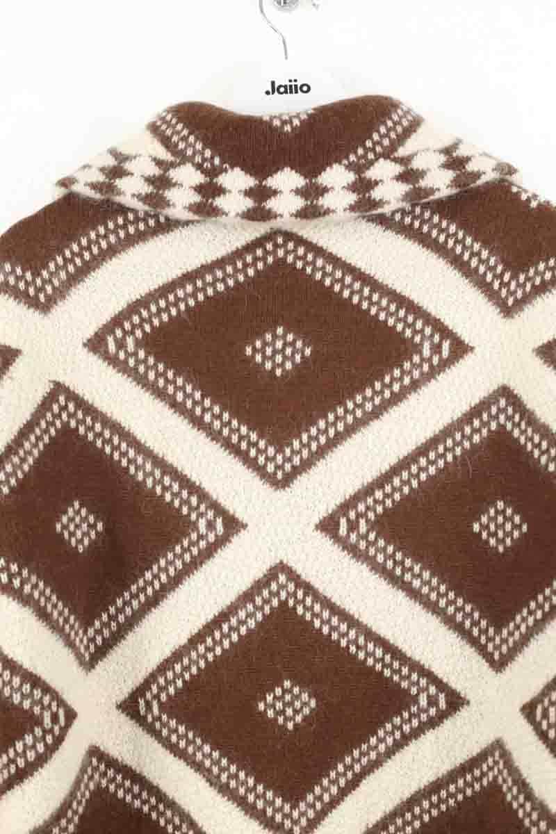 Gilet Max & Moi Marron en Laine