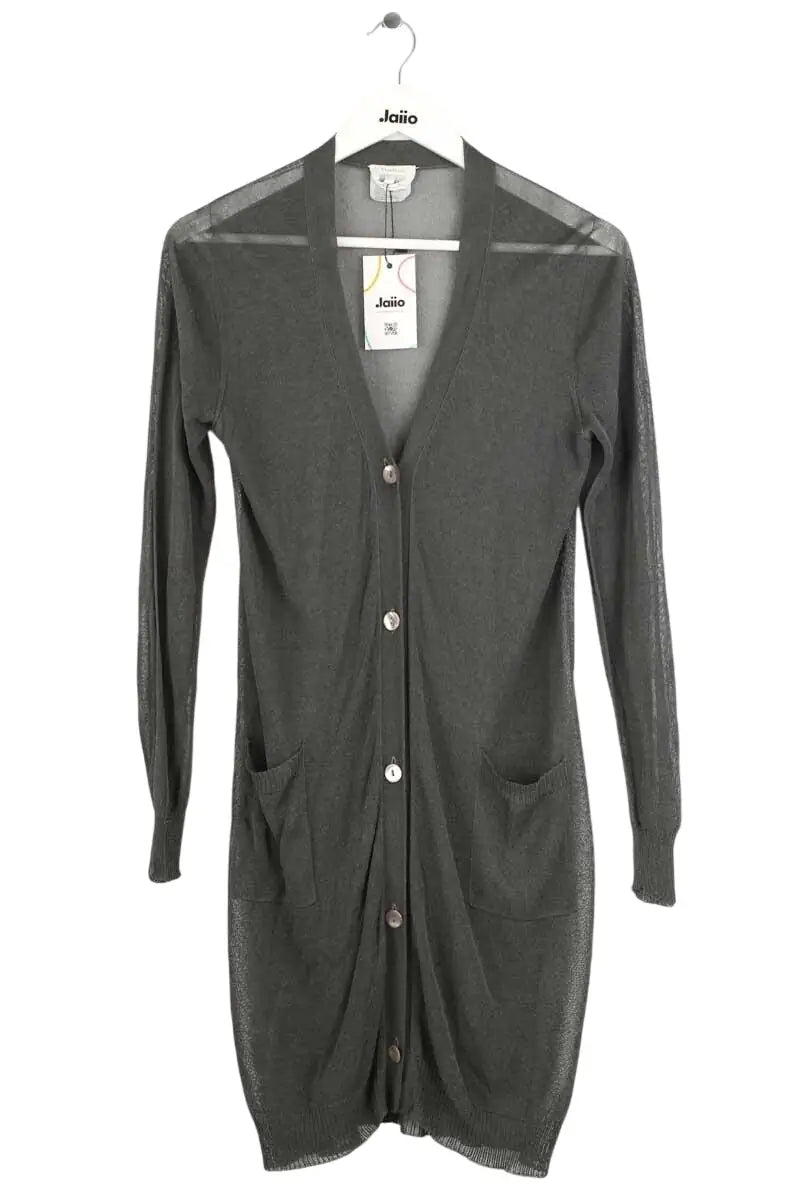 Gilet Max Mara Kaki en Viscose, taille M - Seconde Main