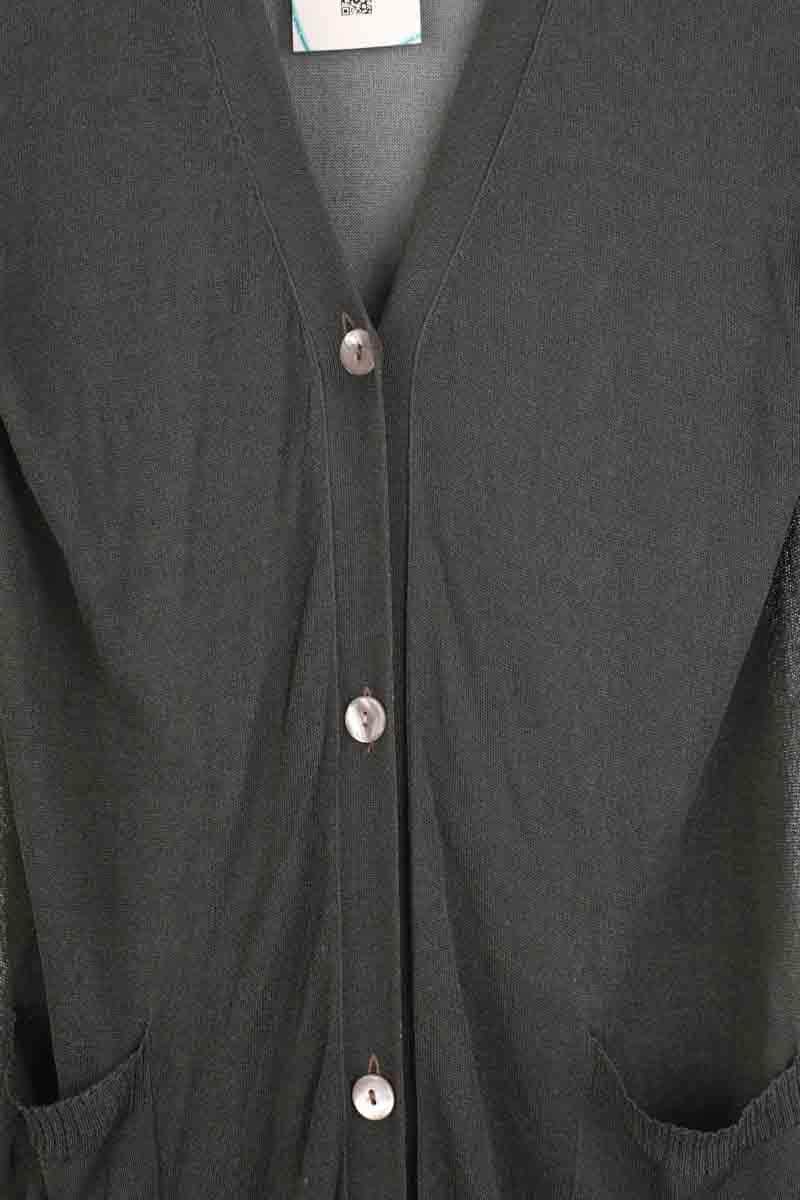 Gilet Max Mara Kaki en Viscose